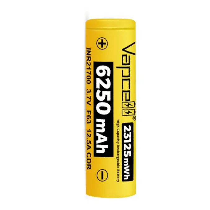 Vapcell F63 21700 6250mAh 12.5A
