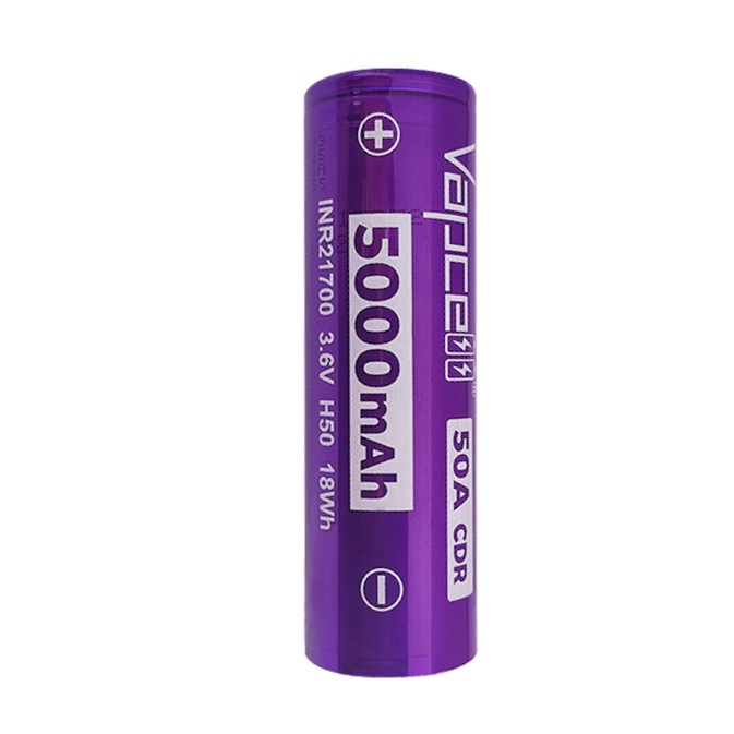 Vapcell H50 21700 5000mAh 50A
